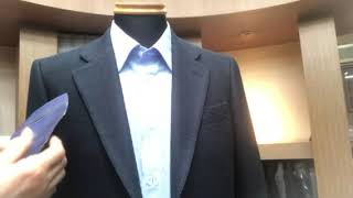 オーダースーツ つくば 紳士服専門店 シャツやタイ スーツ衿とのバランスのとり方とは