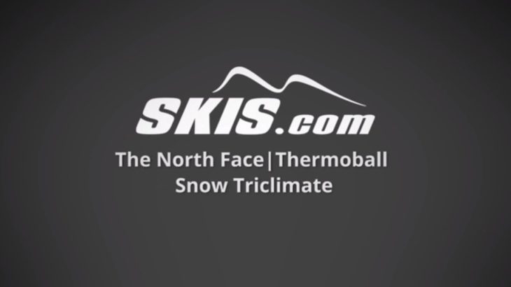 2019 The North Face Thermoball Snow Triclimate Mens Jacket Overview by SkisDotCom