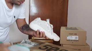 Adidas YEEZY 500 Bone White Unboxing y análisis!!!