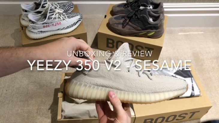 Adidas Yeezy Boost 350 V2 Sesame – Unboxing & Review