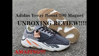 Adidas Yeezy boost 700 Magnet unboxing review from www.yeezydaily.net
