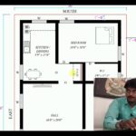 Bast North Face 2bhk House  plan as per vasthu Tamil ll 100