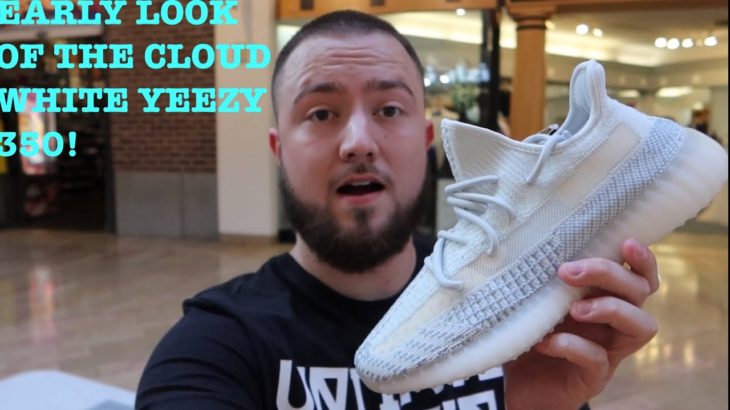 EARLY LOOK AT THE YEEZY 350 V2 “CLOUD WHITE” HAS ADIDAS RUN OUT OF IDEAS?