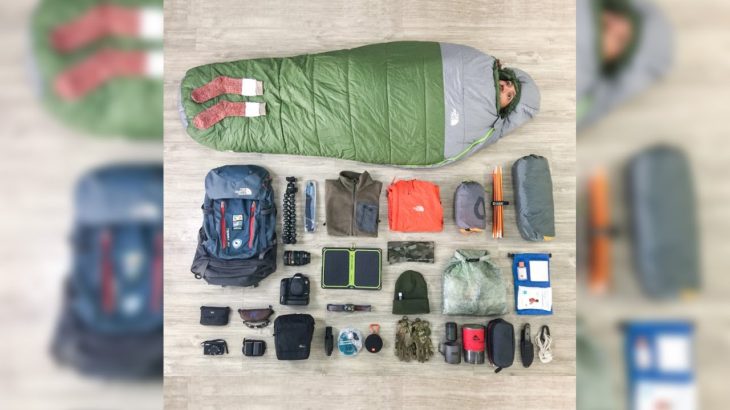 HIKING GEAR : The North Face Terra 50L Winter Loadout