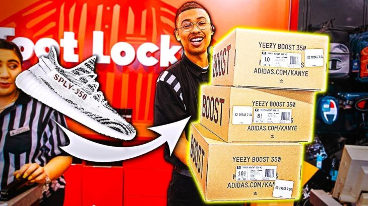 HOW TO GET FREE YEEZYS FROM FOOTLOCKER!!