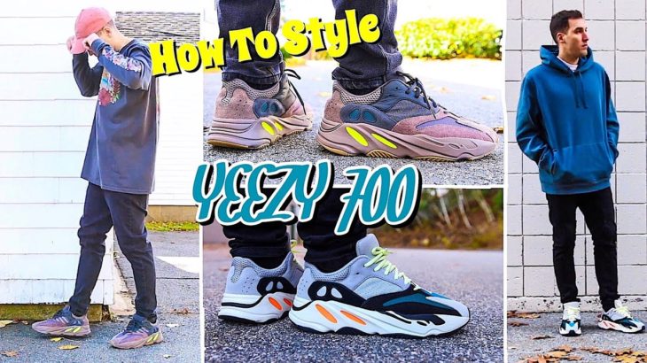 HOW TO STYLE – ADIDAS YEEZY 700 – MAUVE & WAVE RUNNER SNEAKER