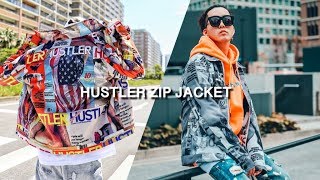 HUSTLER ZIP JACKET 【メンズストリートファッション春服 】