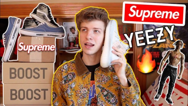 I Manual Copped All of These! YEEZY, Supreme, Travis Scott Unboxing!