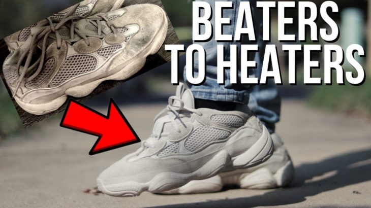 I bought BEAT Yeezy 500 Blushes for CHEAP