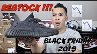 RESTOCK !!! YEEZY BLACK V2 350 BLACK FRIDAY 2019 !!