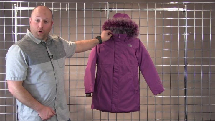 The North Face Girls Arctic Swirl Down Jacket 2017-2018