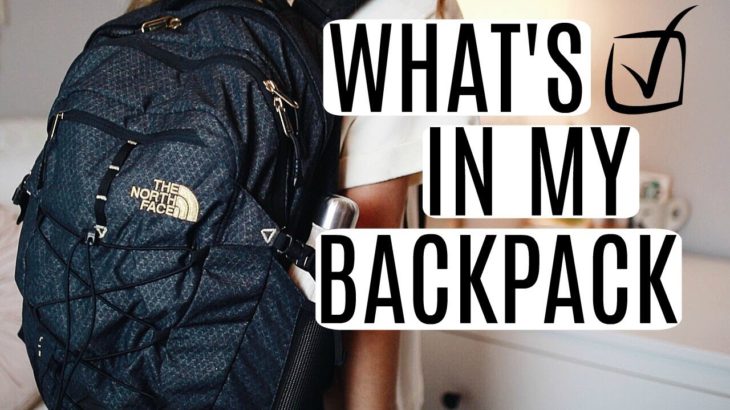 WHAT’S IN MY BACKPACK 2017! NORTH FACE BOREALIS BACKPACK!