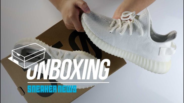 YEEZY 350 “Triple White” Unboxing + Review  (1 million pairs available!?)
