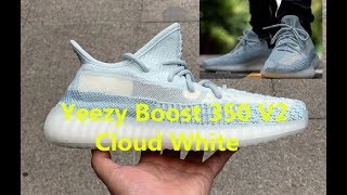 YEEZY 350 V2 CLOUD WHITE IN-DEPTH  REVIEW