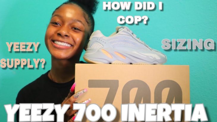 YEEZY 700 INERTIA V2 UNBOXING + ON FOOT REVIEW