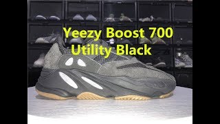 YEEZY 700 UTILITY BLACK Unboxing Review