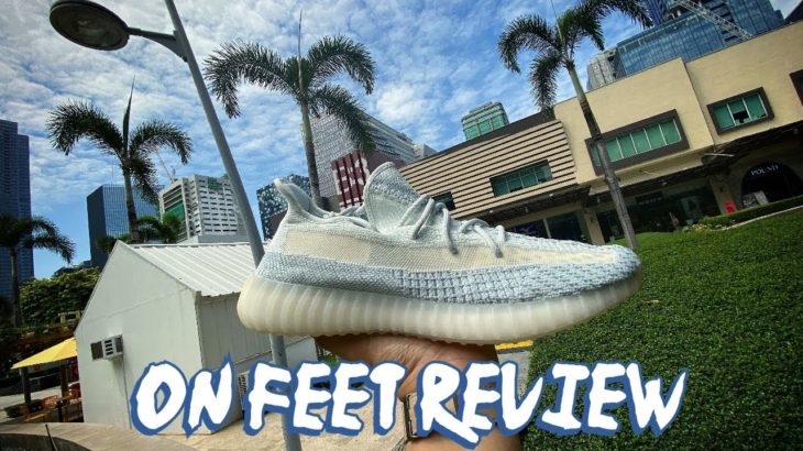 YEEZY BOOST 350 V2 CLOUD WHITE ON-FEET REVIEW