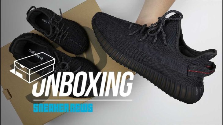 Yeezy 350 Black Unboxing + Review