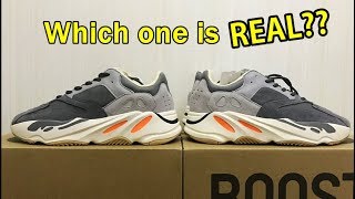 Yeezy 700 “Magnet”  Real vs Fake Comparison Review