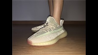 Yeezy Boost 350 v2 Citrin Reflective On Feet Review