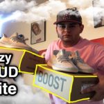 Yeezy Cloud White REVIEW!!! MANUAL COP!!