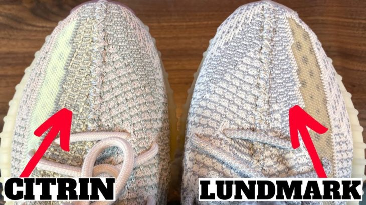 adidas YEEZY BOOST 350 V2 CITRIN VS LUNDMARK COMPARISON REVIEW!