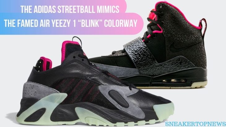 The adidas Streetball Mimics The Famed Air Yeezy 1 “Blink” Colorway
