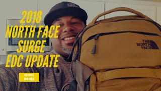 2018 North Face Surge Review EDC Update Everyday Carry Backpack the Best Urban Gray Man Style