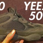 $40 YEEZY 500 UTILITY BLACK From BM Lin | Review, On Foot |
