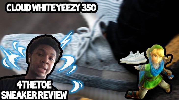 4THETOE Sneaker Review: Adidas Yeezy Boost 350 V2 Cloud White