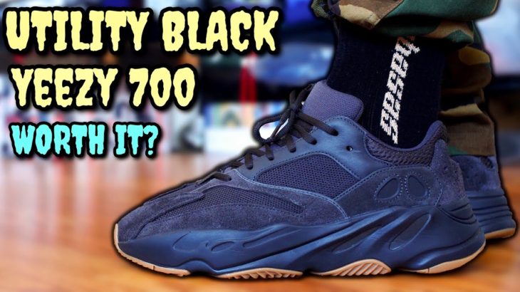ADIDAS YEEZY BOOST 700 UTILITY BLACK ON FEET REVIEW! Early Look & Vanta Comparison