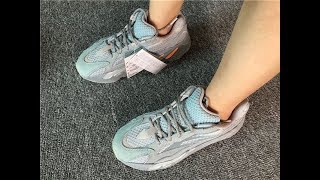 Adidas yeezy boost 700 v2 Inertia on feet review!