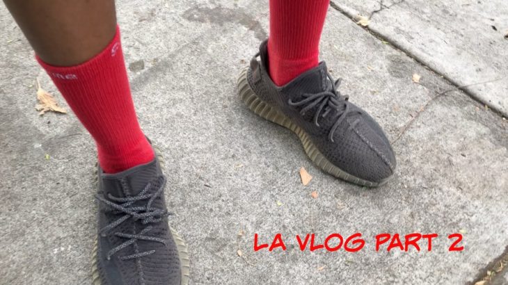 Big Sneakerhead Mistake, Wore my Black Yeezy 350 V2 Up Runyon Canyon, LA Vlog Pt. 2