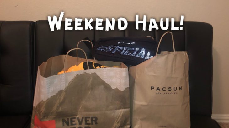 Clothing Haul From The North Face, Pacsun, Official Brand. Giveaway!!