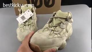 Detailed Look At The Adidas Yeezy 500 “Stone”