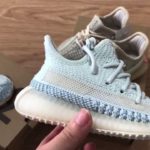 EXCLUSIVE GOD YEEZY 350 V2 CLOUD WHITE  cirtin  from SneakerShoeBox.RU