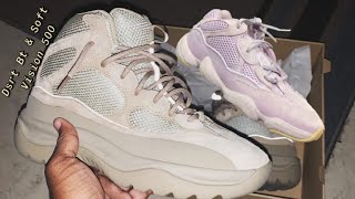 First thoughts on the Yeezy 500 Soft Vision. Dsrt BT Unboxing