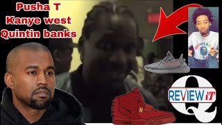 KANYE WEST “I have to go on eBay to buy my yeezy’s” GIVES PUSHA T nike air yeezy 1 zen * IN HAND*