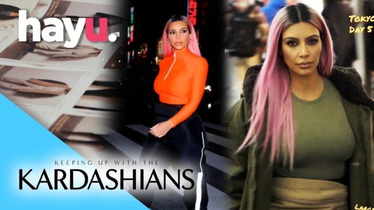 Kim Rocks Yeezy Season 7 In Japan | Season 15 | Keeping Up With The Kardashians