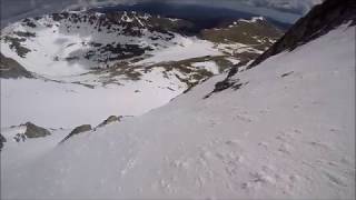 Powder Day on the North Face of Mt Evans in June!