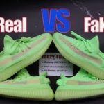 Real VS Fake Yeezy Boost 350 V2 Gid Glow Comparision Review