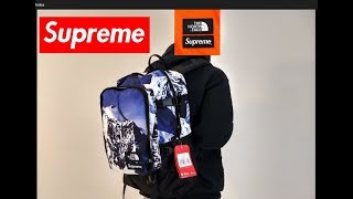 SUPREME / The North Face Mountian Backpack Detailed Review from the Nov 30 17 drop
