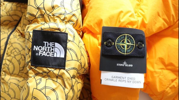 The North  Face Nuptse 1992 Vs Stone Island Garment Dyed AW17 | Jacket Wars