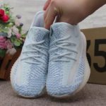 UNBOXING !!!Yeezy Boost 350 V2 “Cloud White” Kids Shoes HD Review