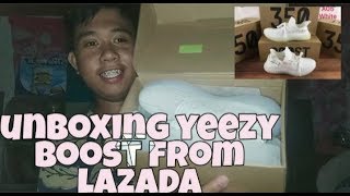 Unboxing yeezy boost from LAZADA👣