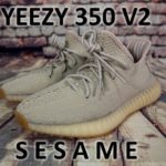 YEEZY 350 V2 SESAME Unboxing + On Foot + Close Up