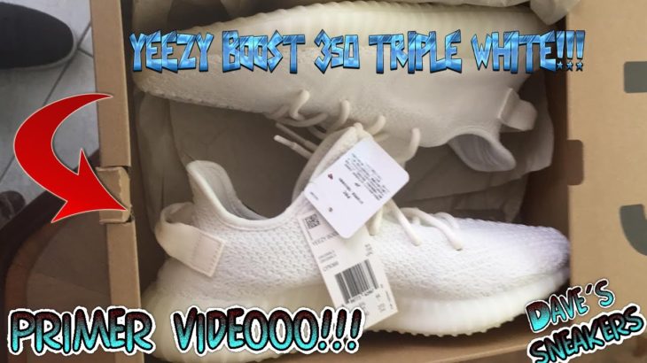 YEEZY BOOST 350 V2 TRIPLE WHITE ORIGINALES!!!   Dave´s   Davesneakers shop