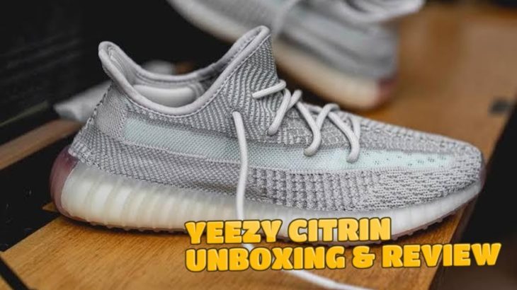 Yeezy 350 Citrin Unboxing & Review