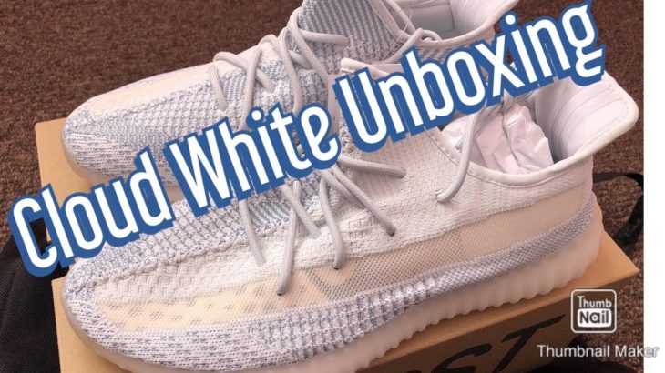 Yeezy Boost 350 Cloud White Unboxing