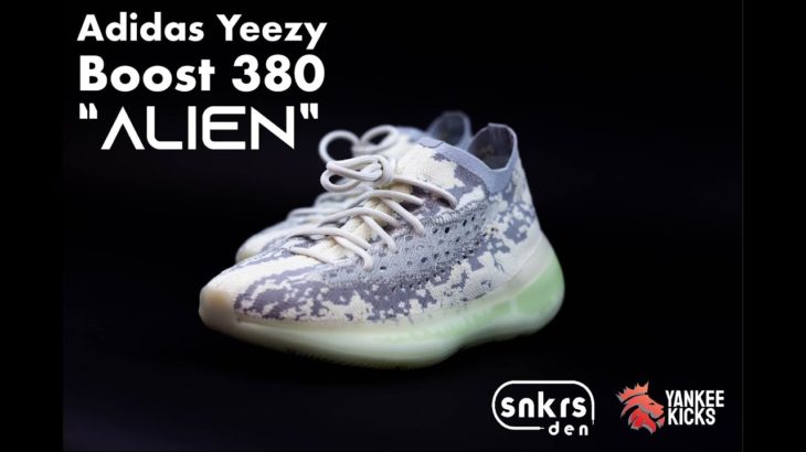 detailed look at the Adidas Yeezy Boost 380 “Alien” / Yankeekicks SNKRSDEN /